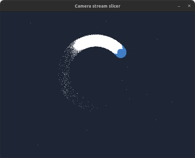 Camera Stream Slicer sample output