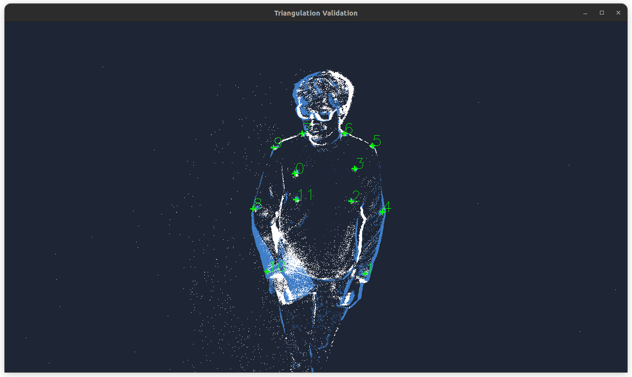 Expected Output from Metavision Simple Motion Capture (Events)